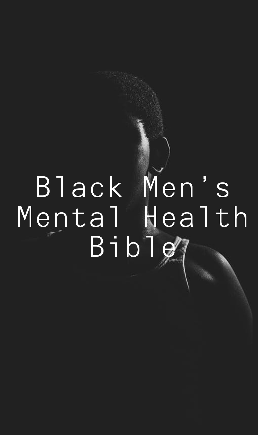 Black Men's Mental Health Bible cover